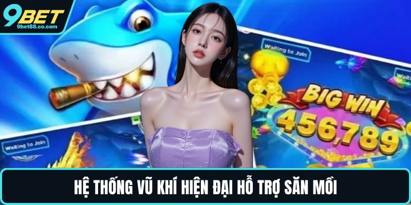 Hệ thống vũ khí hiện đại hỗ trợ săn mồi